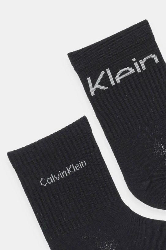Ponožky Calvin Klein Jeans 2-pack 701235518 černá AW25