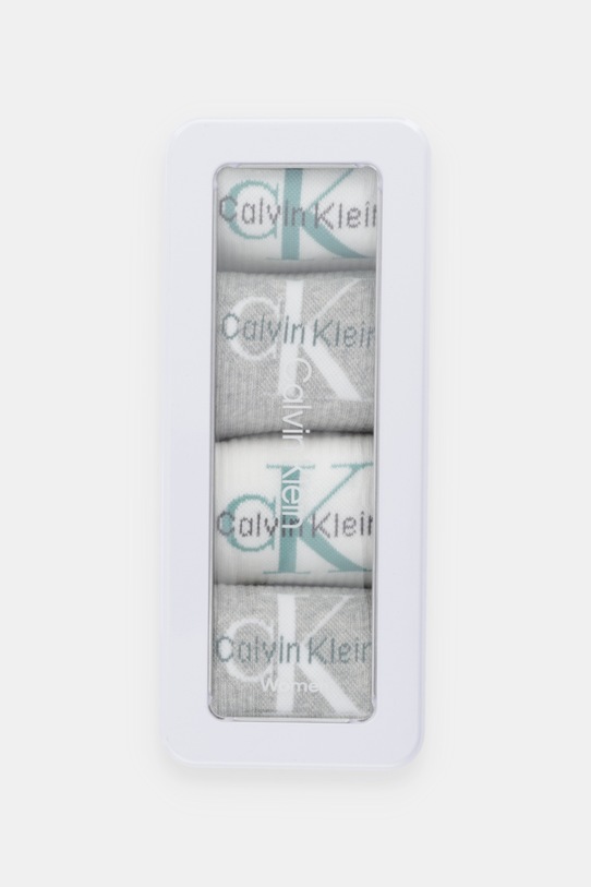 Odzież Calvin Klein Jeans skarpetki 4-pack 701235384 szary