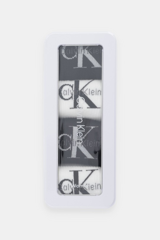 Odzież Calvin Klein Jeans skarpetki 4-pack 701235384 czarny