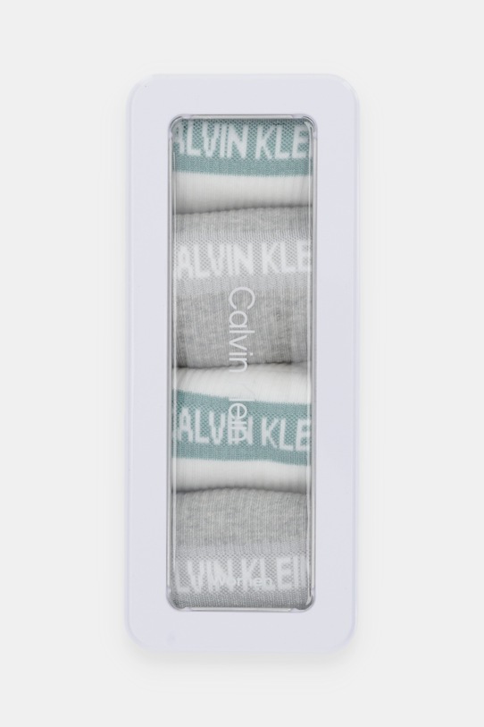 Odzież Calvin Klein Jeans skarpetki 4-pack 701235385 szary