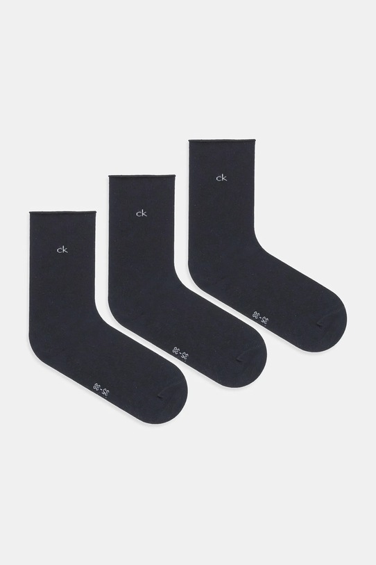Calvin Klein skarpetki 3-pack skarpetki długie czarny 701234368