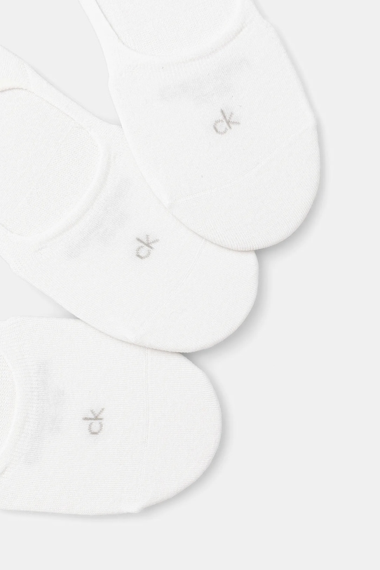 Stopalke Calvin Klein 3-pack 701234370 bela AW25