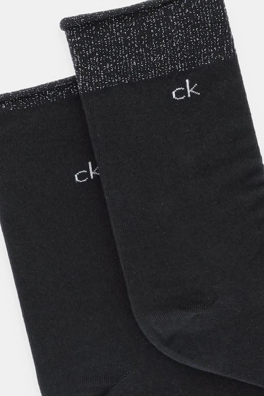 Ponožky Calvin Klein 4-pack 701235367 černá AW25