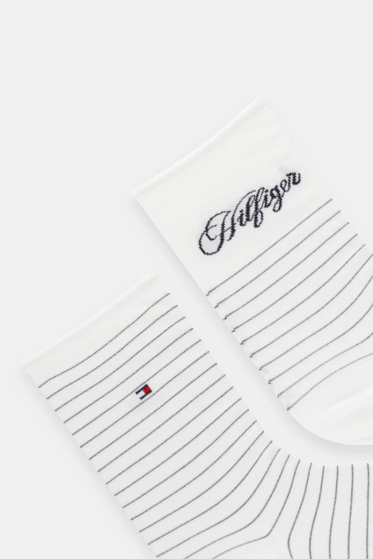 Ponožky Tommy Hilfiger 2-pak 701236455 biela AW25