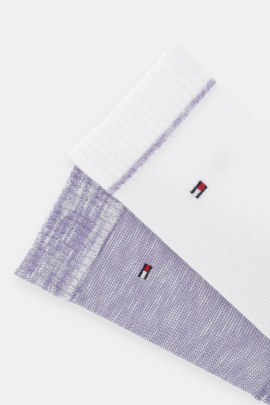 Κάλτσες Tommy Hilfiger 2-pack 701236460 μωβ AW25