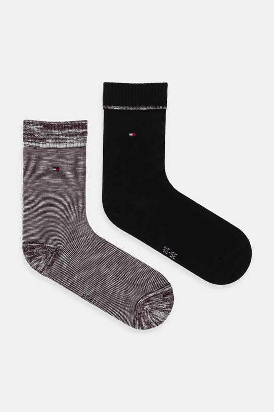 Tommy Hilfiger skarpetki 2-pack skarpetki długie bordowy 701236460