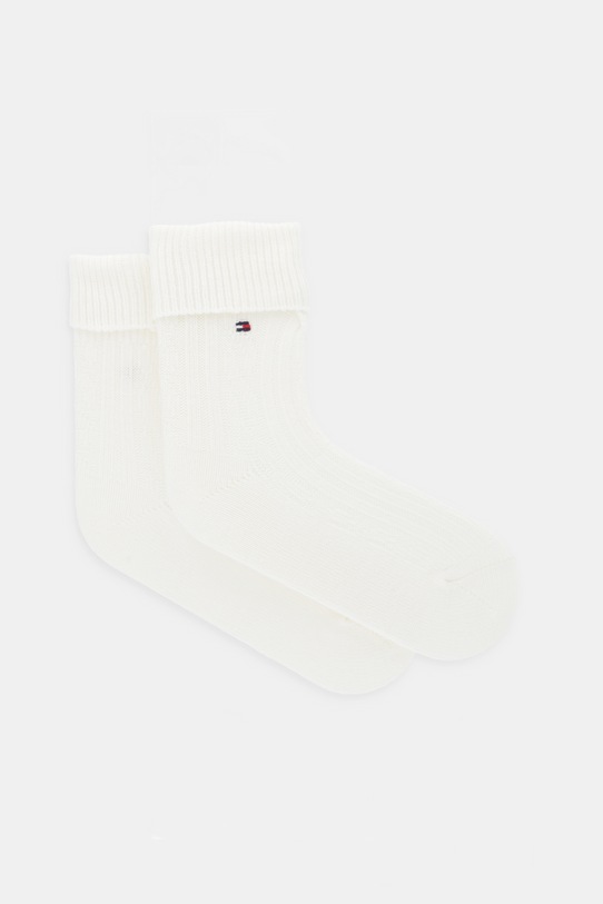 Tommy Hilfiger șosete cu lână sosete lungi bej 701236462