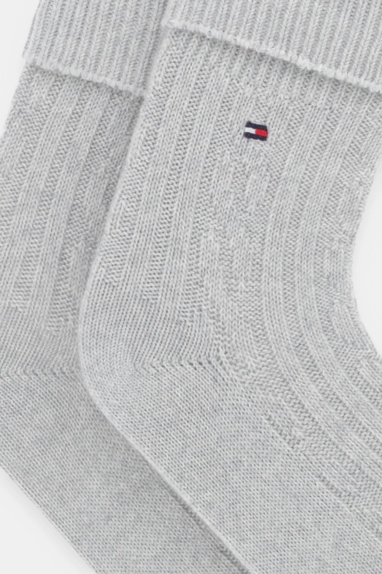 Tommy Hilfiger șosete cu lână 701236462 gri AW25