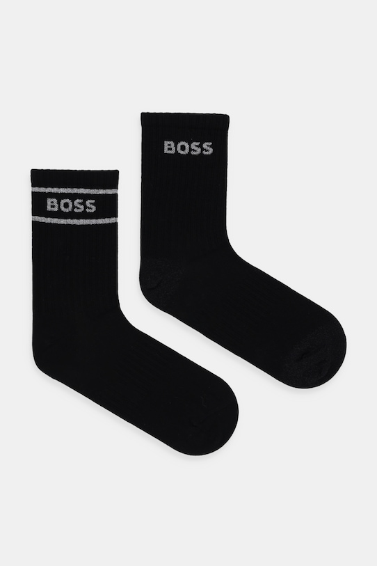BOSS skarpetki 2-pack skarpetki długie czarny 50546426
