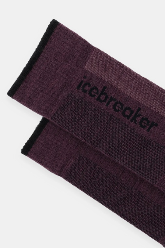 Icebreaker skarpetki z dodatkiem wełny Merino Ski+ Light IB0A573L0HI1 fioletowy AW25