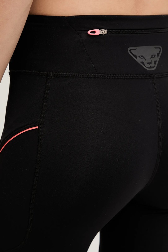 Dynafit legginsy sportowe Trail Reflective czarny 08.0000071991