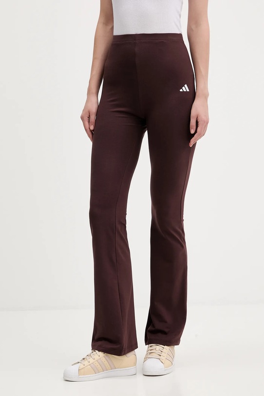 adidas legginsy Essentials z elastanem brązowy JY3328