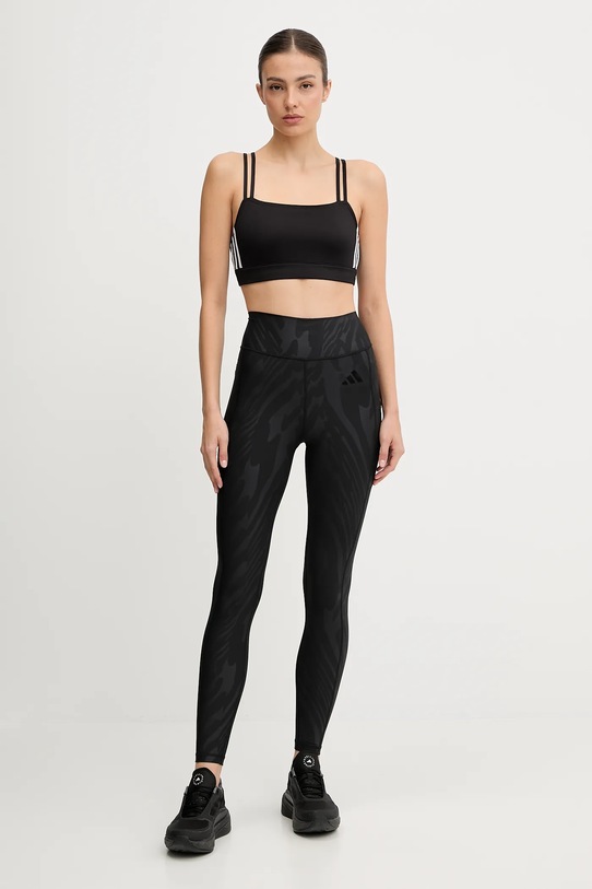 adidas Performance legginsy treningowe Optime JV5185 czarny AW25