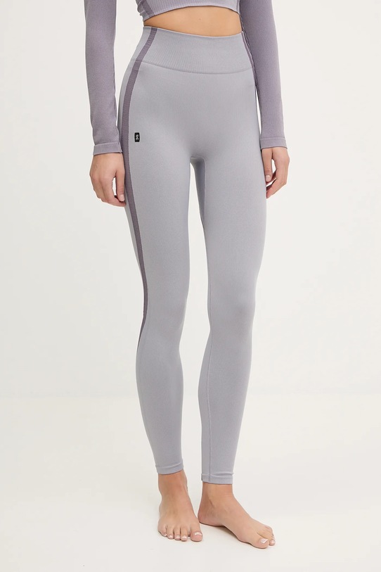 ON running leggings per joga Studio maglia violetto 1WF10353857