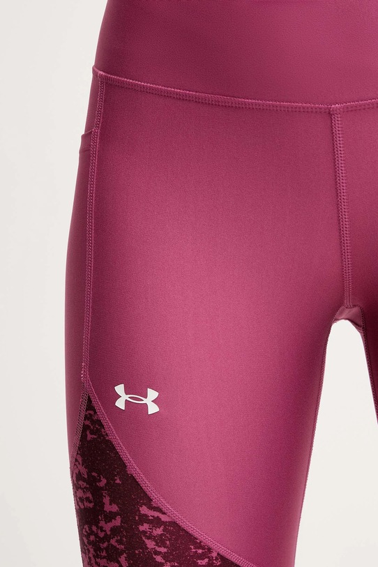 Tréninkové legíny Under Armour burgundské 1386407