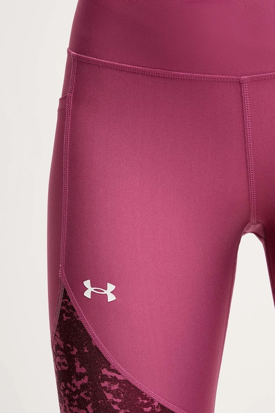 Tréningové legíny Under Armour burgundské 1386407