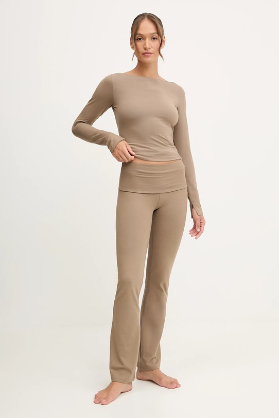 Casall spodnie do jogi Sublime 25245 zielony AW25