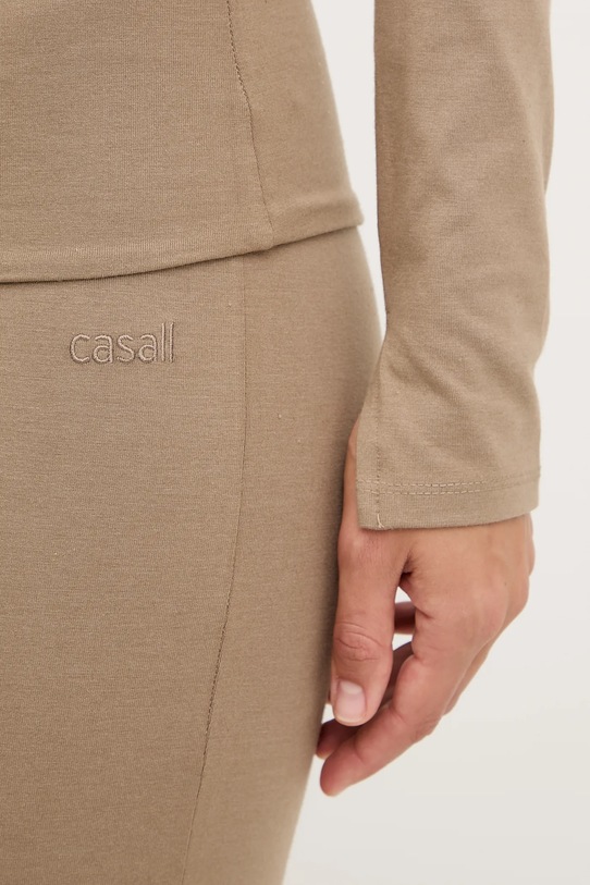 Casall spodnie do jogi Sublime zielony 25245