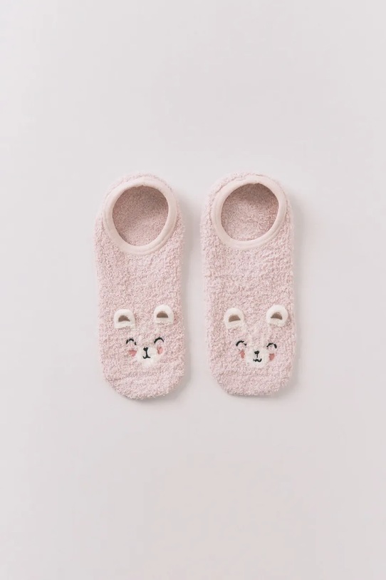 Шкарпетки women'secret короткі шкарпетки бежевий 3612465