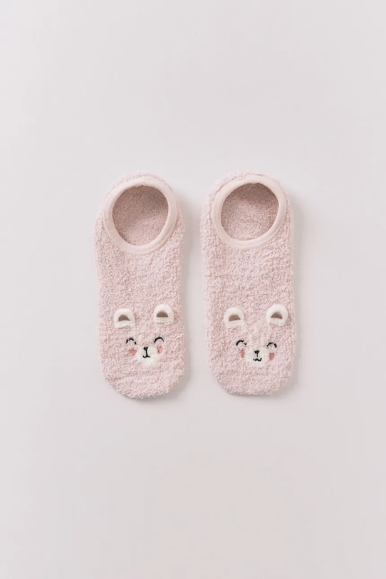 Шкарпетки women'secret короткі шкарпетки бежевий 3612465