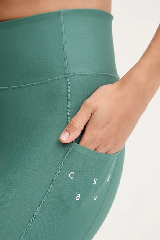 Odzież Casall legginsy treningowe 25054 turkusowy