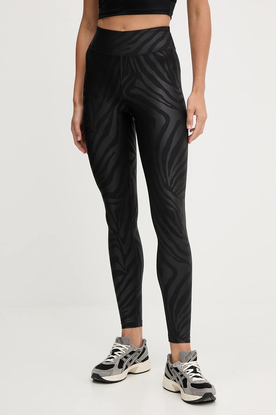 Casall legginsy treningowe wzorzyste czarny 25251.