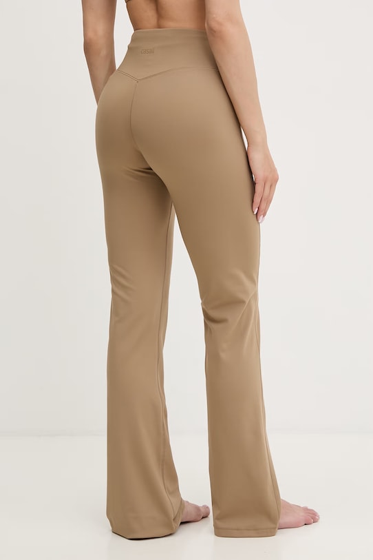 Odzież Casall spodnie dresowe damskie Flare 25042 zielony