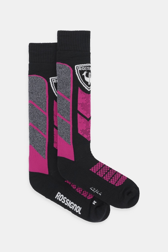 Rossignol calze con lana rosa RLOWX01