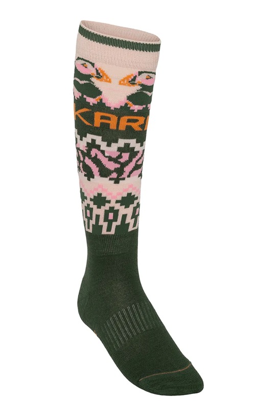 Kari Traa skarpety JOHANNE sporty zimowe zielony 611472