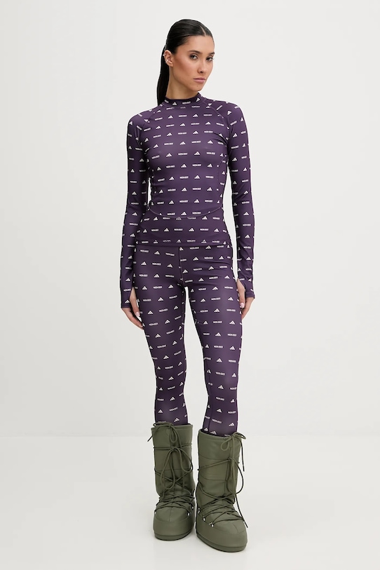 adidas legginsy adidas x Moon Boot JM1102 fioletowy AW25