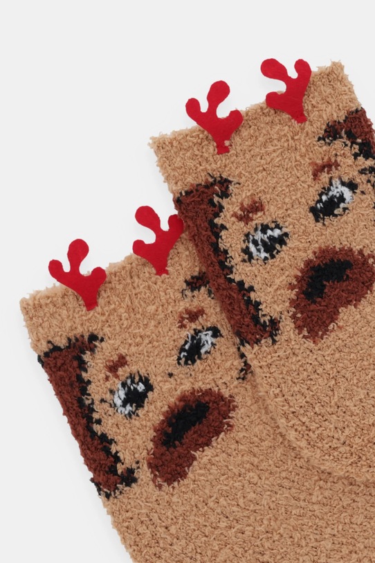 United Colors of Benetton skarpetki 6G6L1701L brązowy AW25