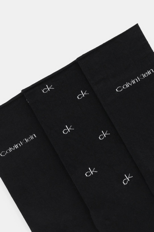 Calvin Klein skarpetki 3-pack 701235368 czarny AW25