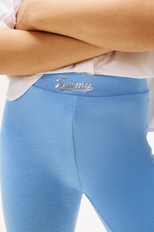 Dziewczynka Tommy Hilfiger legginsy KG0KG08628.128.176.9BYA niebieski