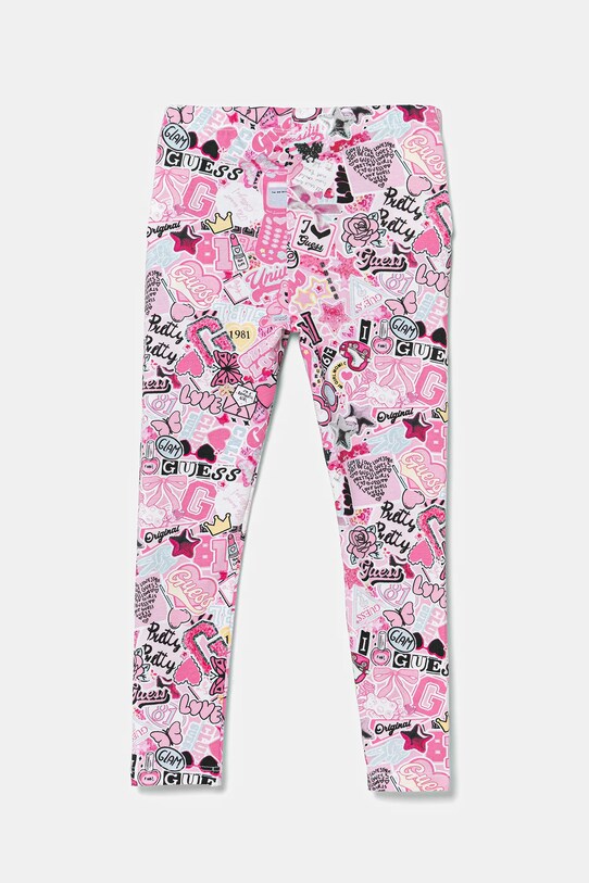 Guess gyerek legging K5YB00.K6YW4.9BYA rózsaszín AW25