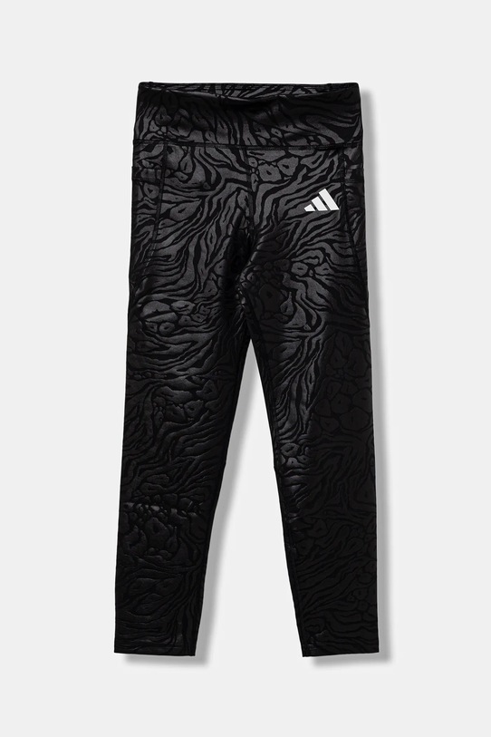 adidas legginsy dziecięce wzorzyste czarny JM3911