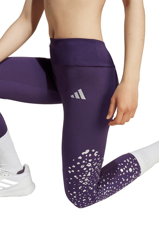 Dětské legíny adidas fialová JM3844