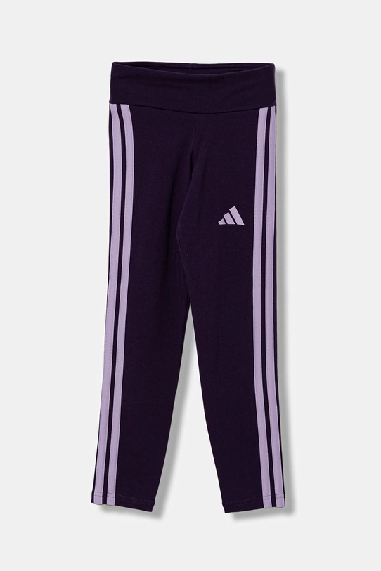 adidas legginsy dziecięce JV7321 fioletowy AW25
