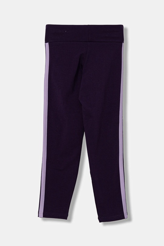 Dziewczynka adidas legginsy dziecięce JV7321 fioletowy