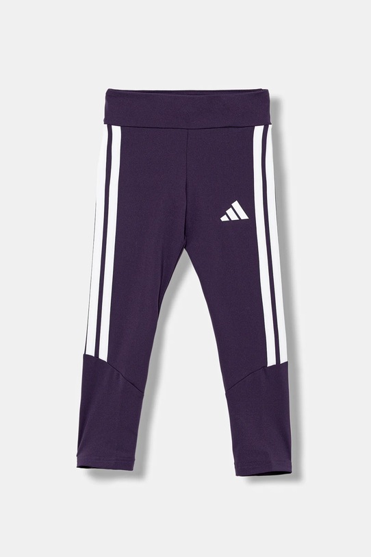 adidas legginsy dziecięce JW5028 fioletowy AW25