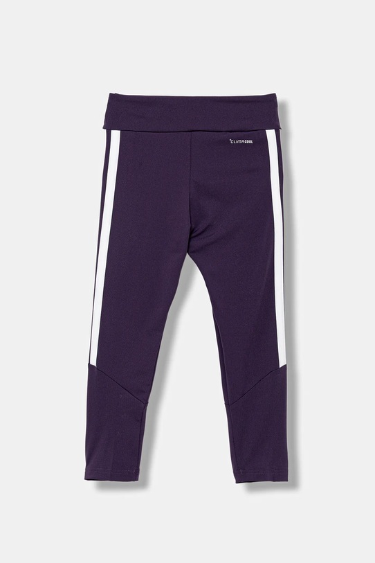 Dziewczynka adidas legginsy dziecięce JW5028 fioletowy