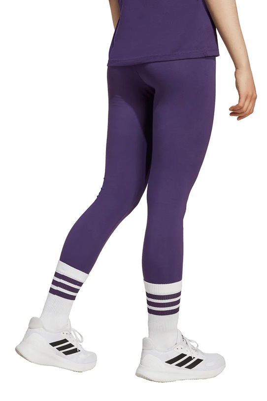 Dětské legíny adidas JX8764 fialová AW25