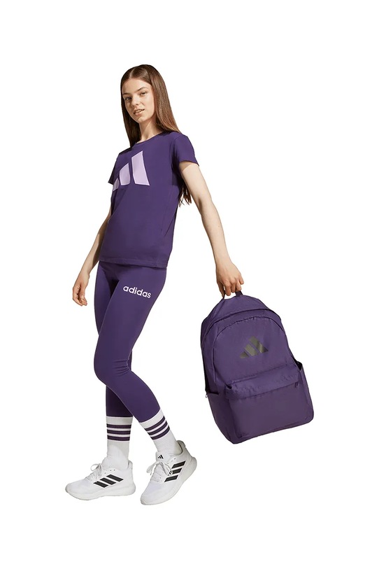 DÍVKA Dětské legíny adidas JX8764 fialová
