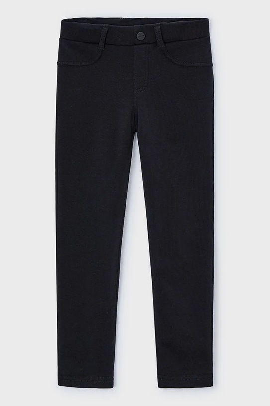 Mayoral leggings per bambini tessuto elasticizzato nero 511.6N.Mini.9BYA
