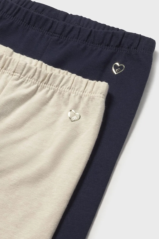 Mayoral leggins copii 2-pack bleumarin 702.4K.Baby.9BYA