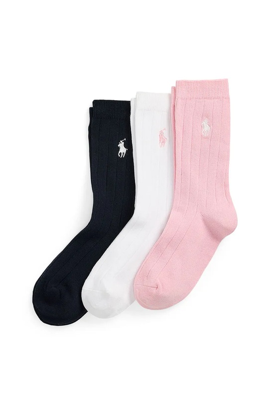 Παιδικές κάλτσες Polo Ralph Lauren 3-pack 3-pack λευκό 448979308001