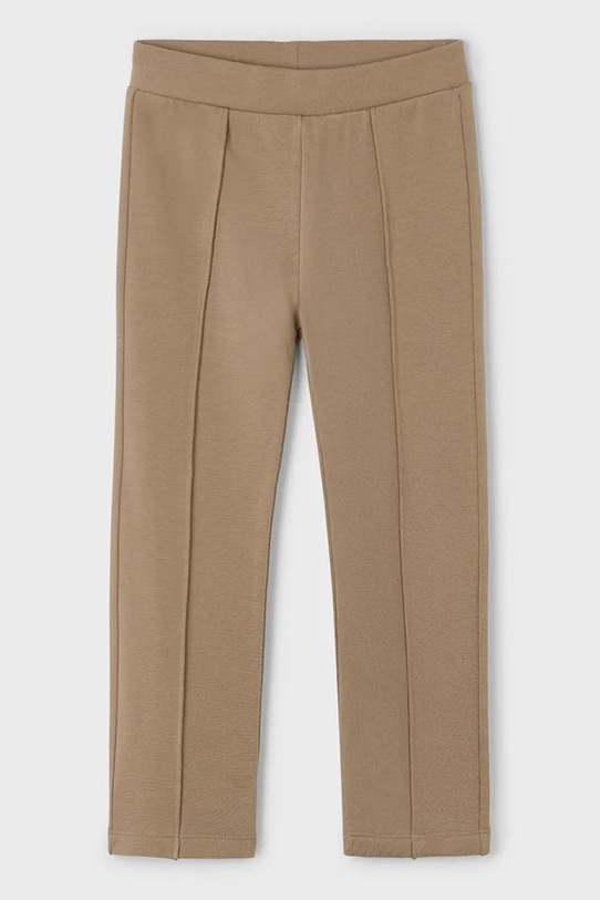 Mayoral legginsy dziecięce 4714.6E.Mini.9BYA brązowy AW25