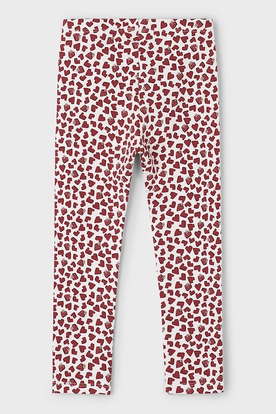 Mayoral legginsy dziecięce 4716.6B.Mini.9BYA czerwony AW25
