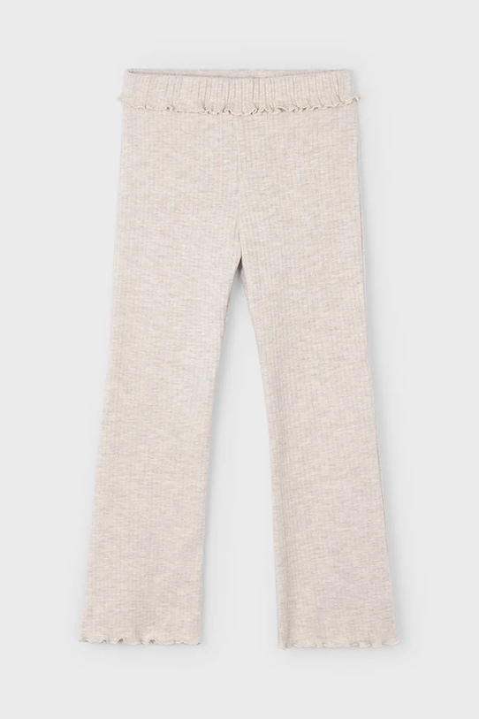 Mayoral legginsy dziecięce 4717.6G.Mini.9BYA beżowy AW25