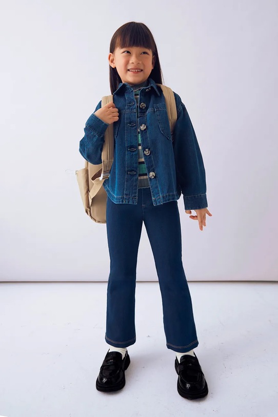 Mayoral legginsy dziecięce 4718.6N.Mini.9BYA niebieski