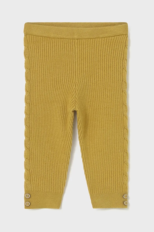 Mayoral leggins bebe tricotaj galben 10015.4E.Baby.9BYA